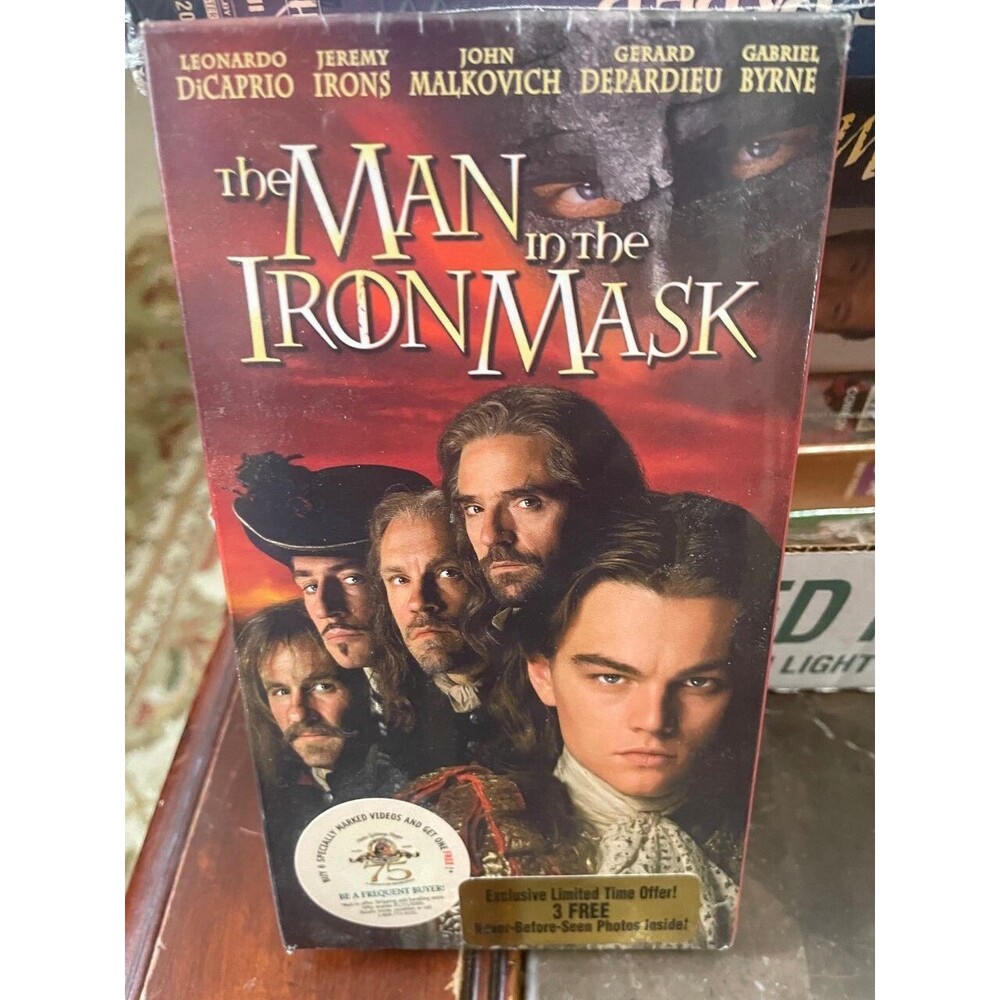 The Man in the Iron Mask (VHS, 1998)